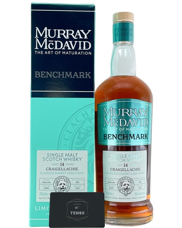 Craigellachie 14Y Oloroso Cask Finish (2008-2022) 50.0 Limited Release - Benchmark "Murray McDavid"