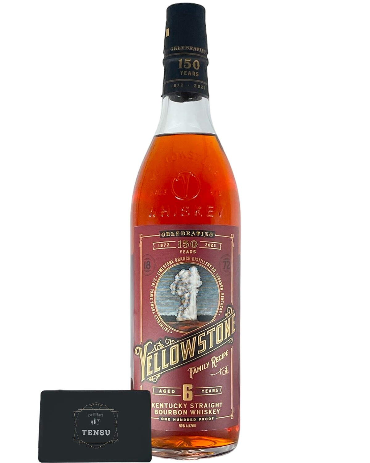 Yellowstone Family Recipe 6Y -100 Proof- Kentucky Straight Bourbon Whiskey 50.0 "OB"