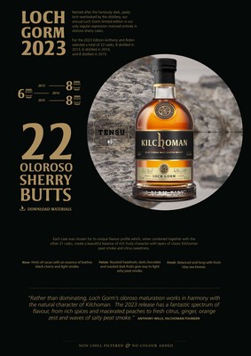 Kilchoman Loch Gorm (2023) 46.0 "OB"