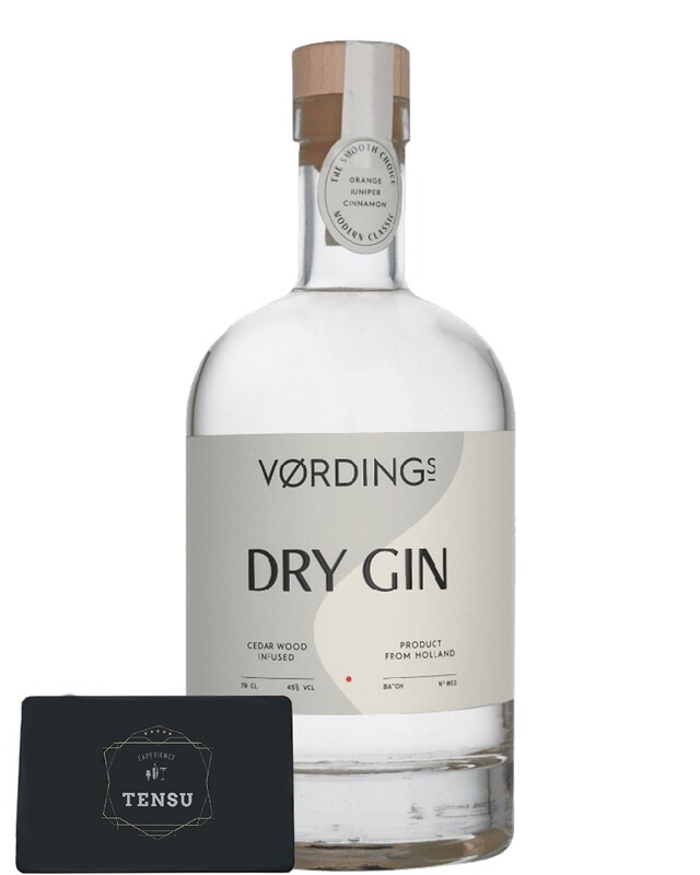 Vording&#39;s Dry Gin -Cedar Wood Infused- 45.0