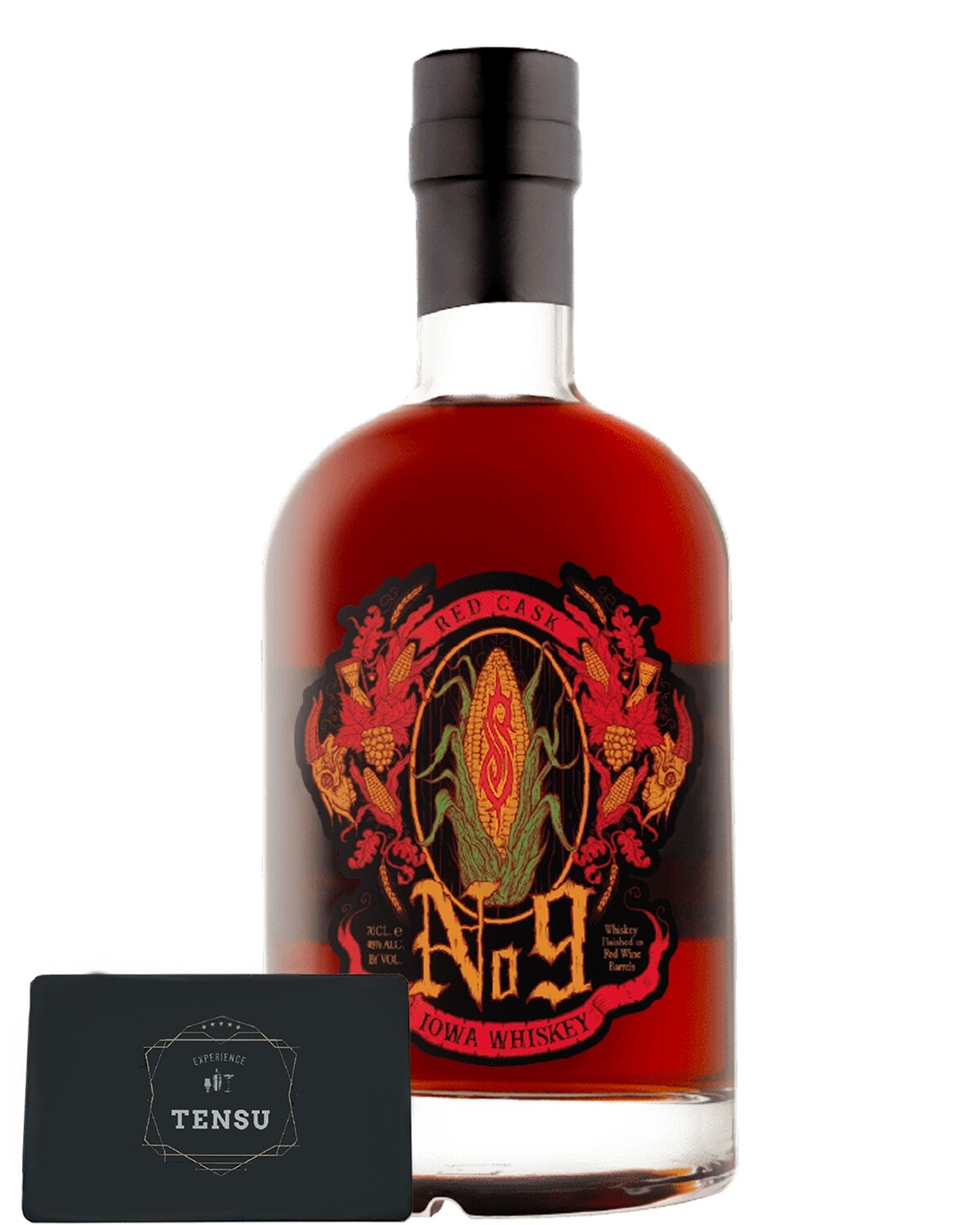 Slipknot No.9 Iowa Whiskey (Red Cask Finish) 48.0 "MH"