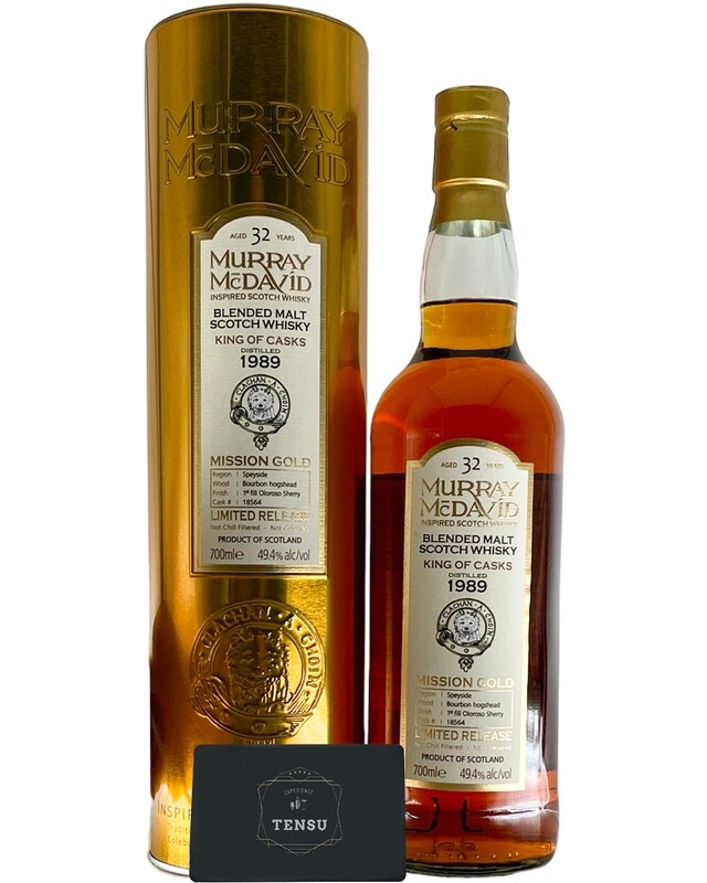 Burnside 32 Years Old (1989-2023) King of Casks 49.4 MG "Murray McDavid"