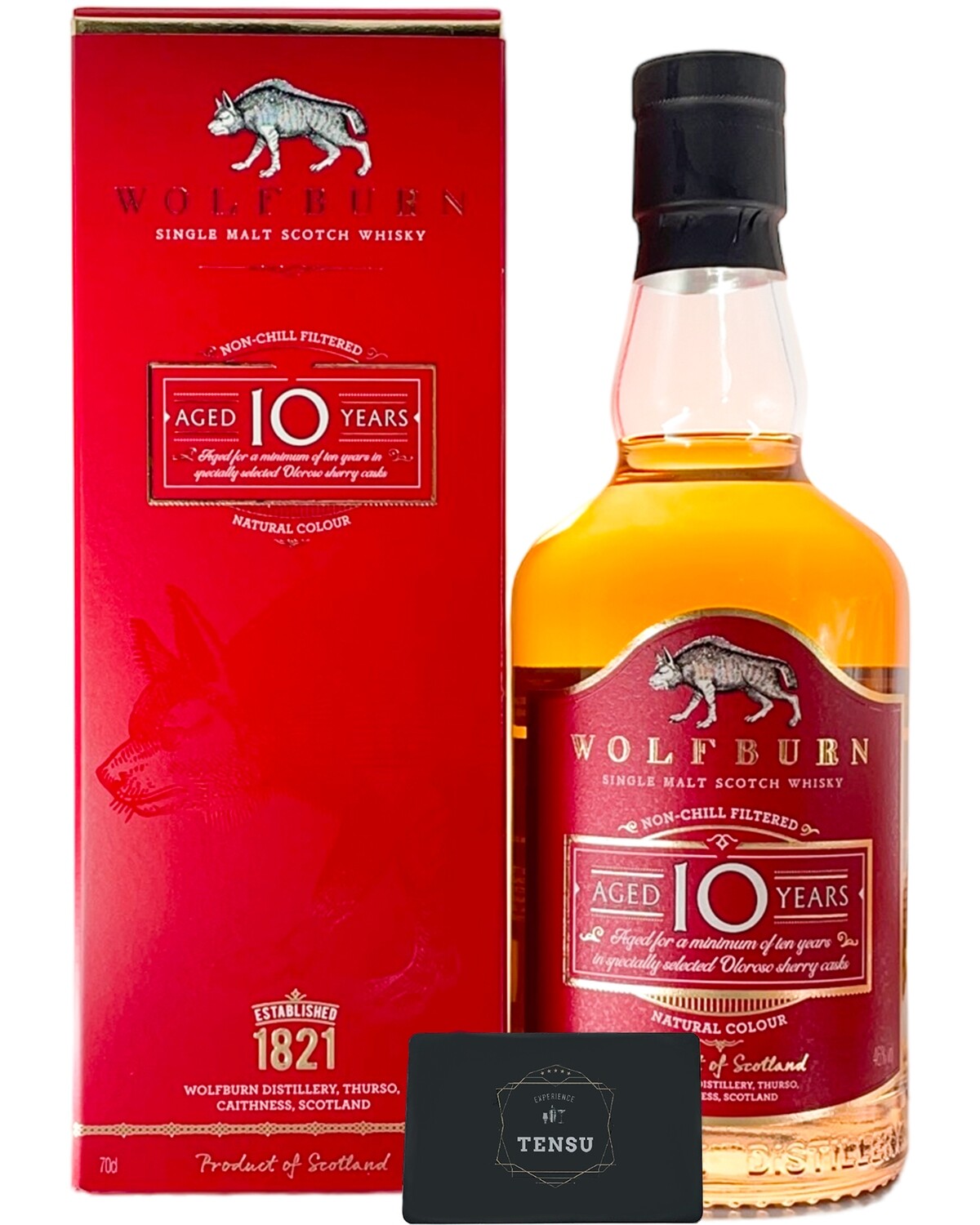 Wolfburn 10 Years Old (2023) Oloroso Sherry Casks 46.0 "OB"