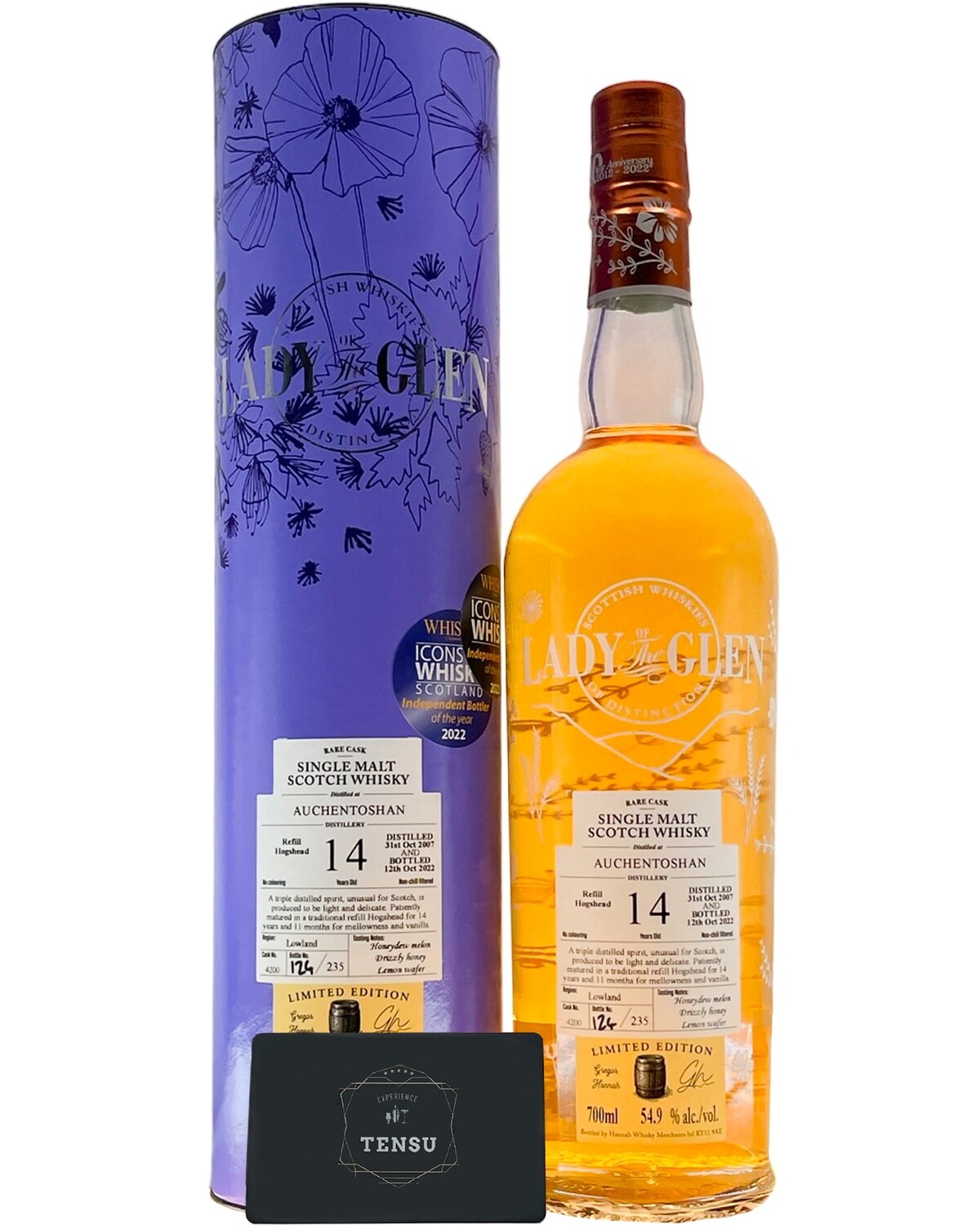 Auchentoshan 14 Years Old (2007-2022) 54.9 &quot;Lady of the Glen&quot;