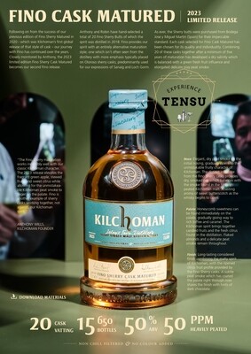 Kilchoman Fino Sherry Cask Matured [Limited Edition 2023] Fino Sherry 50.0 "OB"