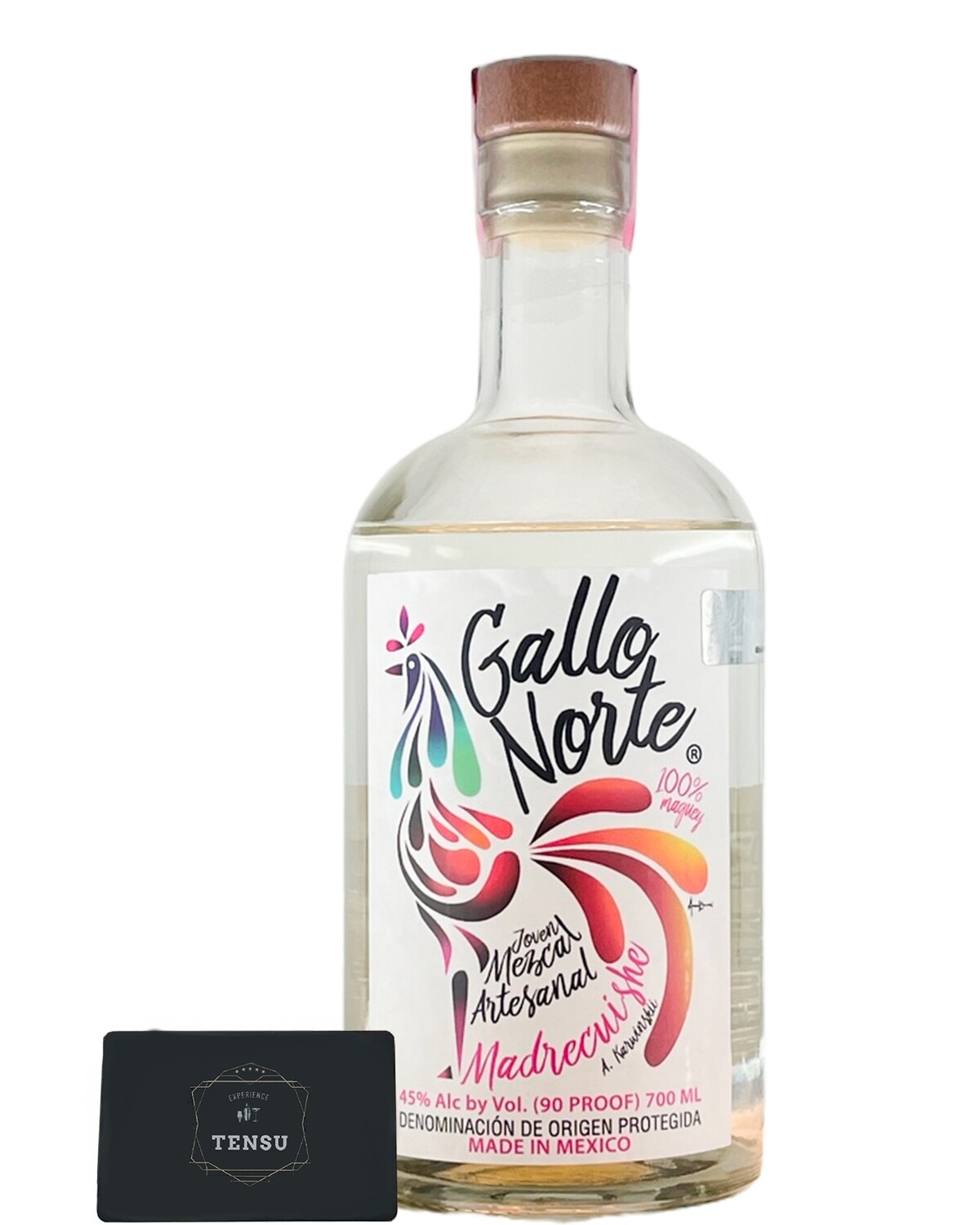 Mezcal Gallo Norte Joven Madrecuishe 45.0 "OB"