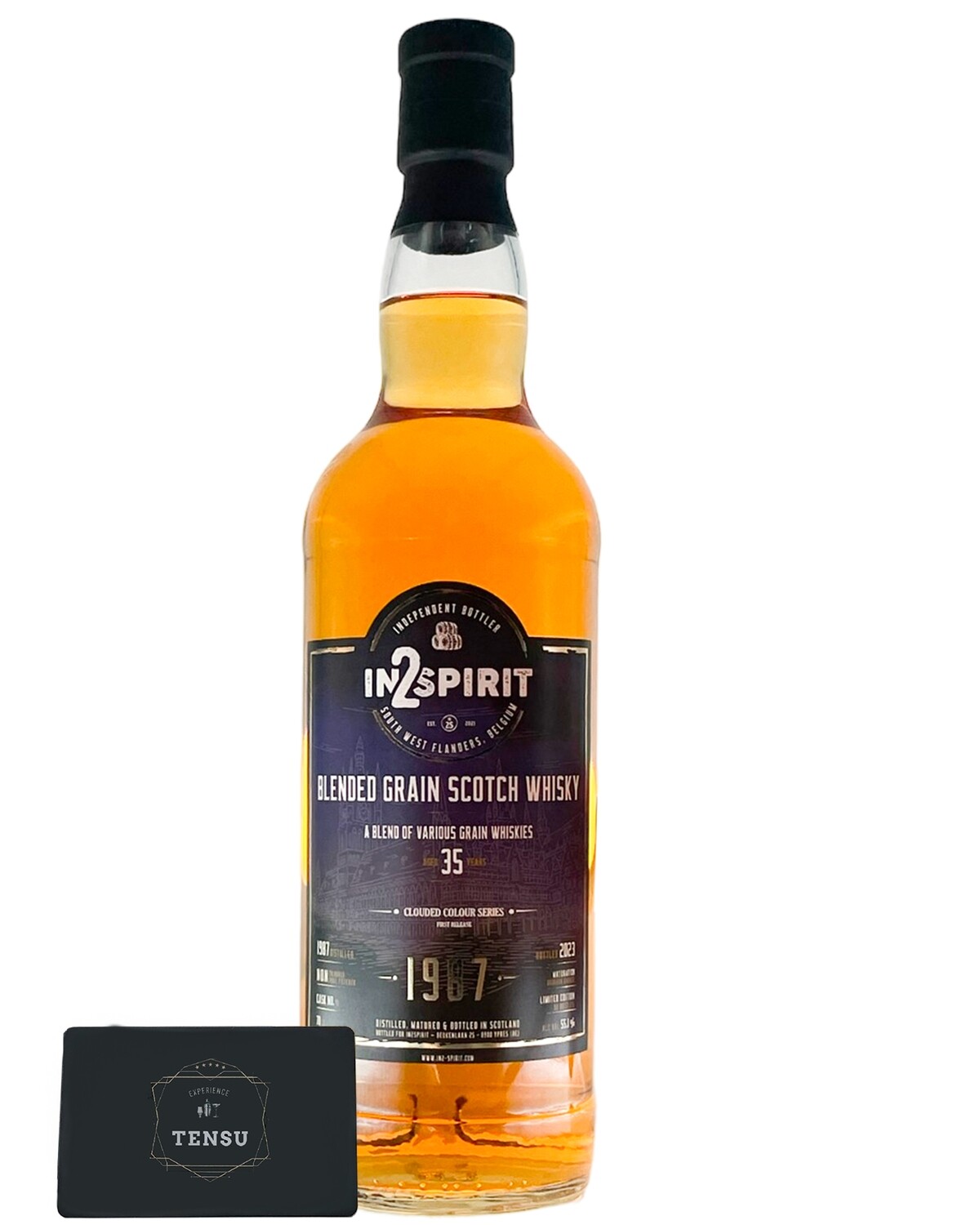 Blended Grain Scotch Whisky 35Y (1987-2023) SC N.06 -Clouded Colour Series- 1st Release 55.1 "In2Spirit"