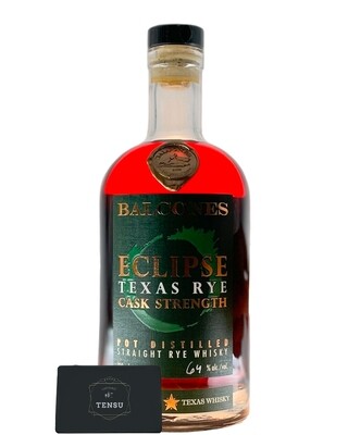 Balcones ECLIPSE -Cask Strength- Straight Rye Whisky (21-10-2022) 64.0 &quot;OB&quot;
