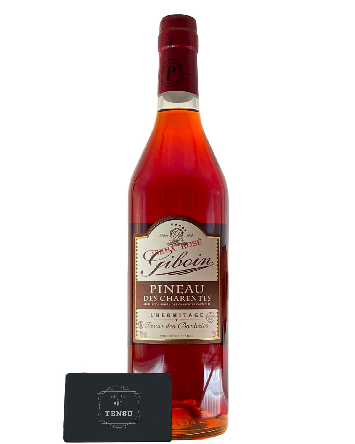 Giboin Pineau -L'Hermitage- Terroir des Borderies -Vieux Rosé- 17.0% (0.75 Liter)