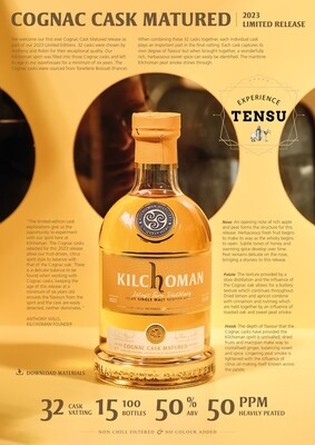Kilchoman Cognac Cask Matured (2023) Cognac Cask 50.0 "OB"