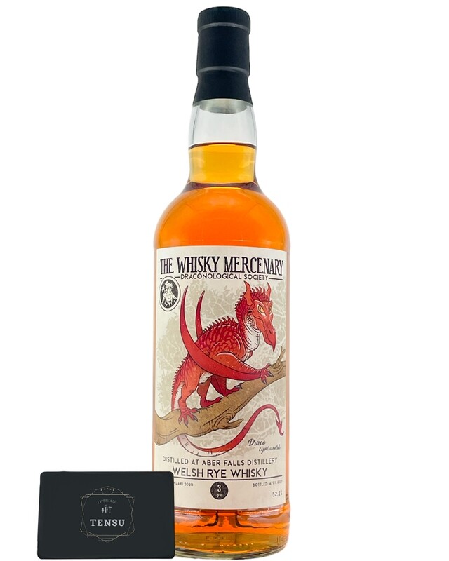 Aber Falls Distillery 3YO -Welsh Rye Whisky- (2020-2023) 52.2 &quot;The Whisky Mercenary&quot;