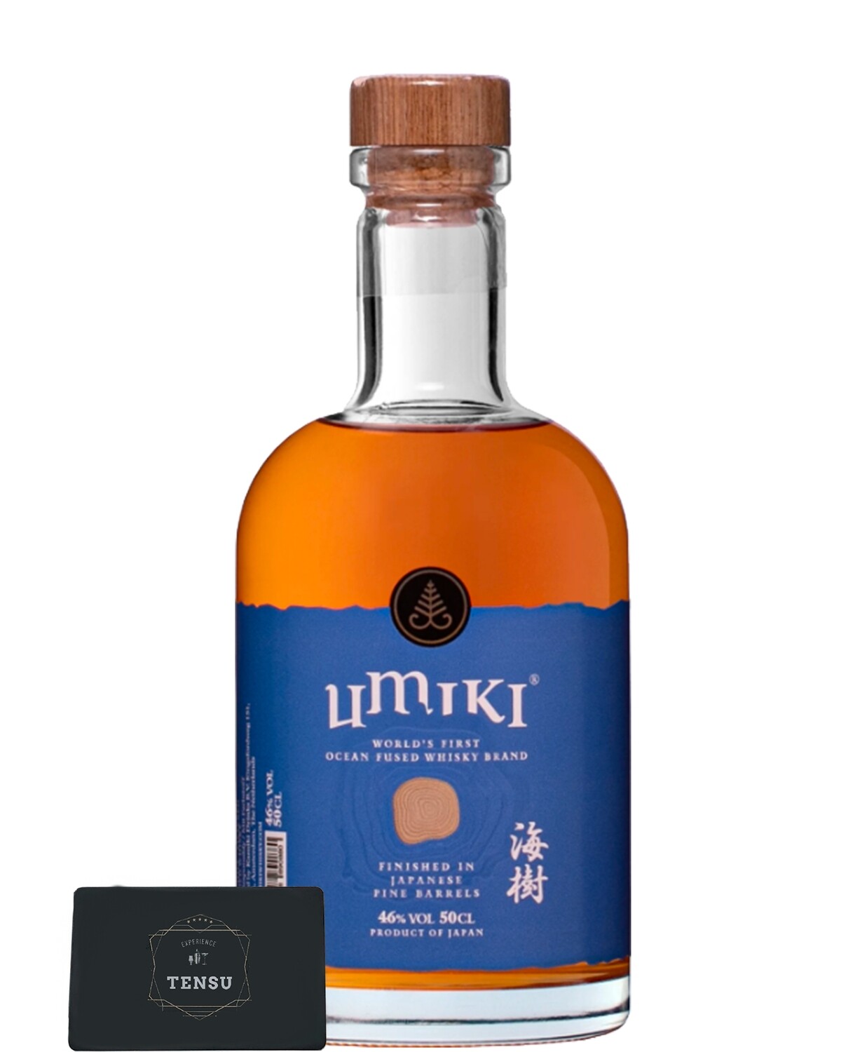 Umiki Ocean Fused Whisky (2021) Japanese Pine Barrel Finish 46.0 "OB"