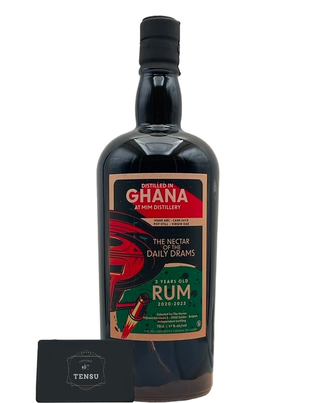 Daily Dram Ghana Mim Distillery 3Y ARC Mark (2020-2023) 57.0 Daily Drams &quot;The Nectar&quot;