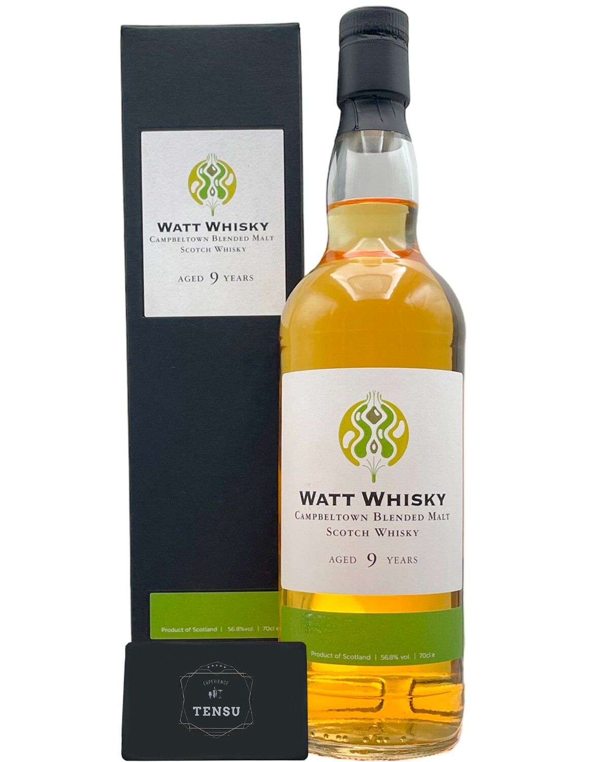 Campbeltown Blended Malt 9Y Clarendon Rum Cask Finish (2014-2023) SC 56.8 "Watt Whisky" CWCL