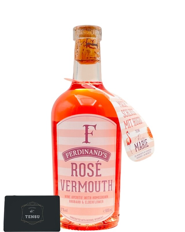Vermouth Ferdinand's Rosé -Rhubarb &amp; Elderflower- 17.0% (0.50 Liter)