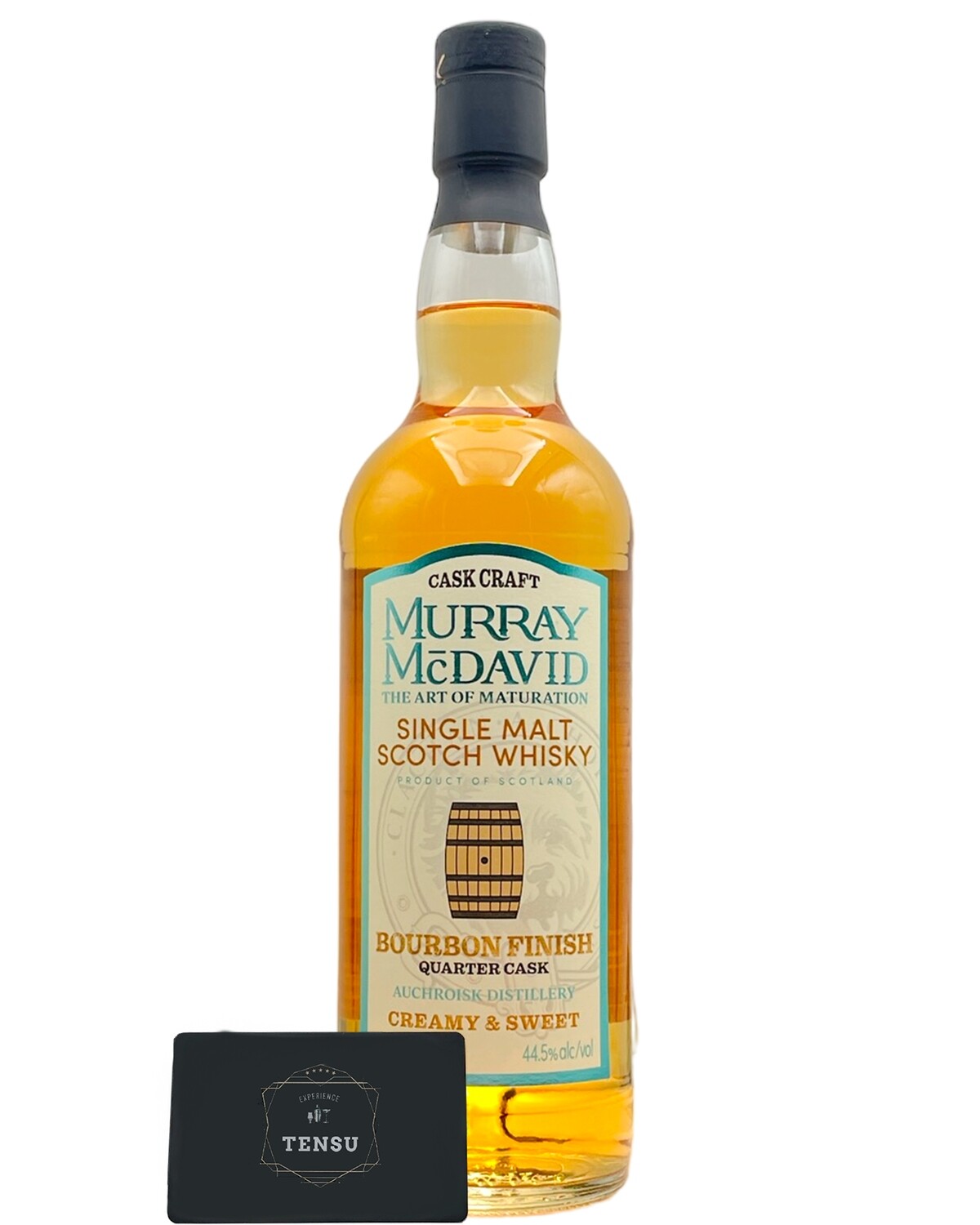 Auchroisk Koval Bourbon Quarter Cask Finish (2023) Cask Craft 44.5 #BBN-02 "Murray McDavid"