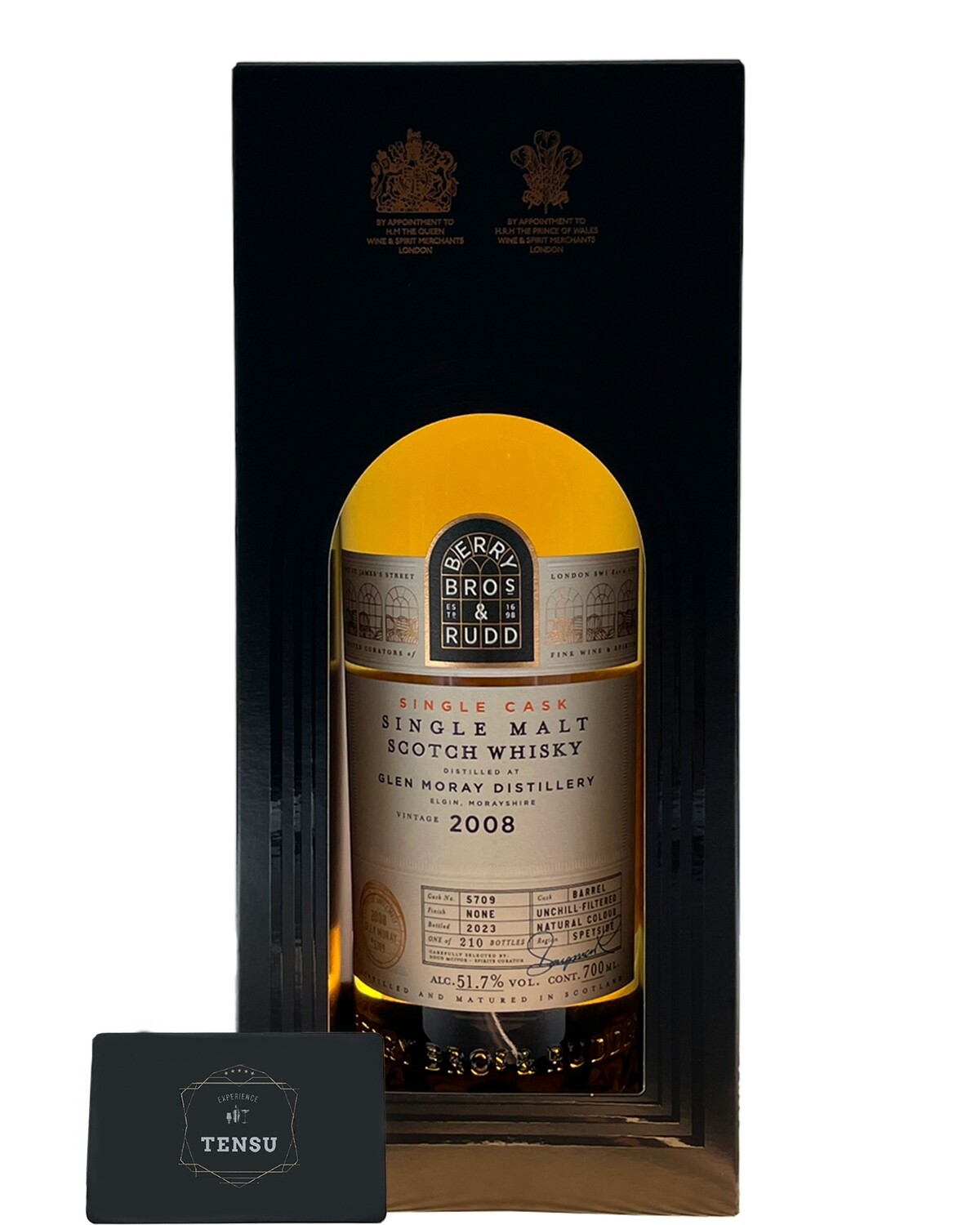 Glen Moray Vintage (2008-2023) SC 51.7 &quot;Berry Bros &amp; Rudd&quot;