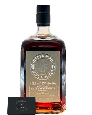 Dailuaine-Glenlivet 14Y Original Collection (2008-2023) 46.0 &quot;Cadenhead&#39;s&quot;