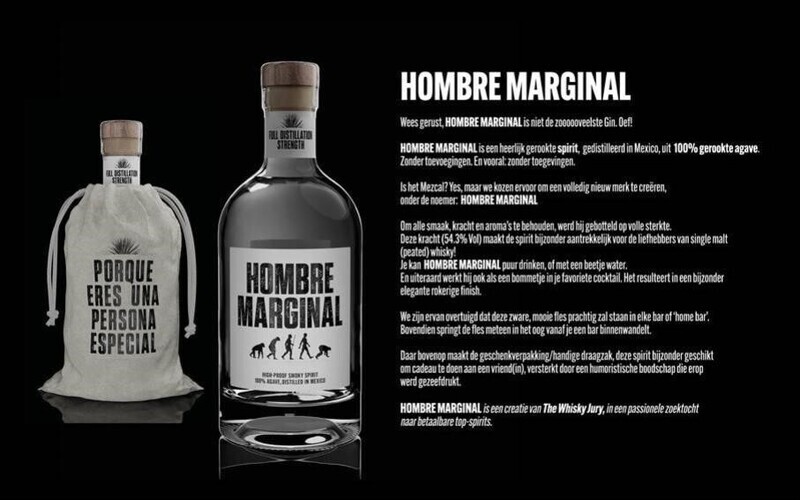 Mezcal Hombre Marginal #1 (2023) 54.3 "The Whisky Jury"