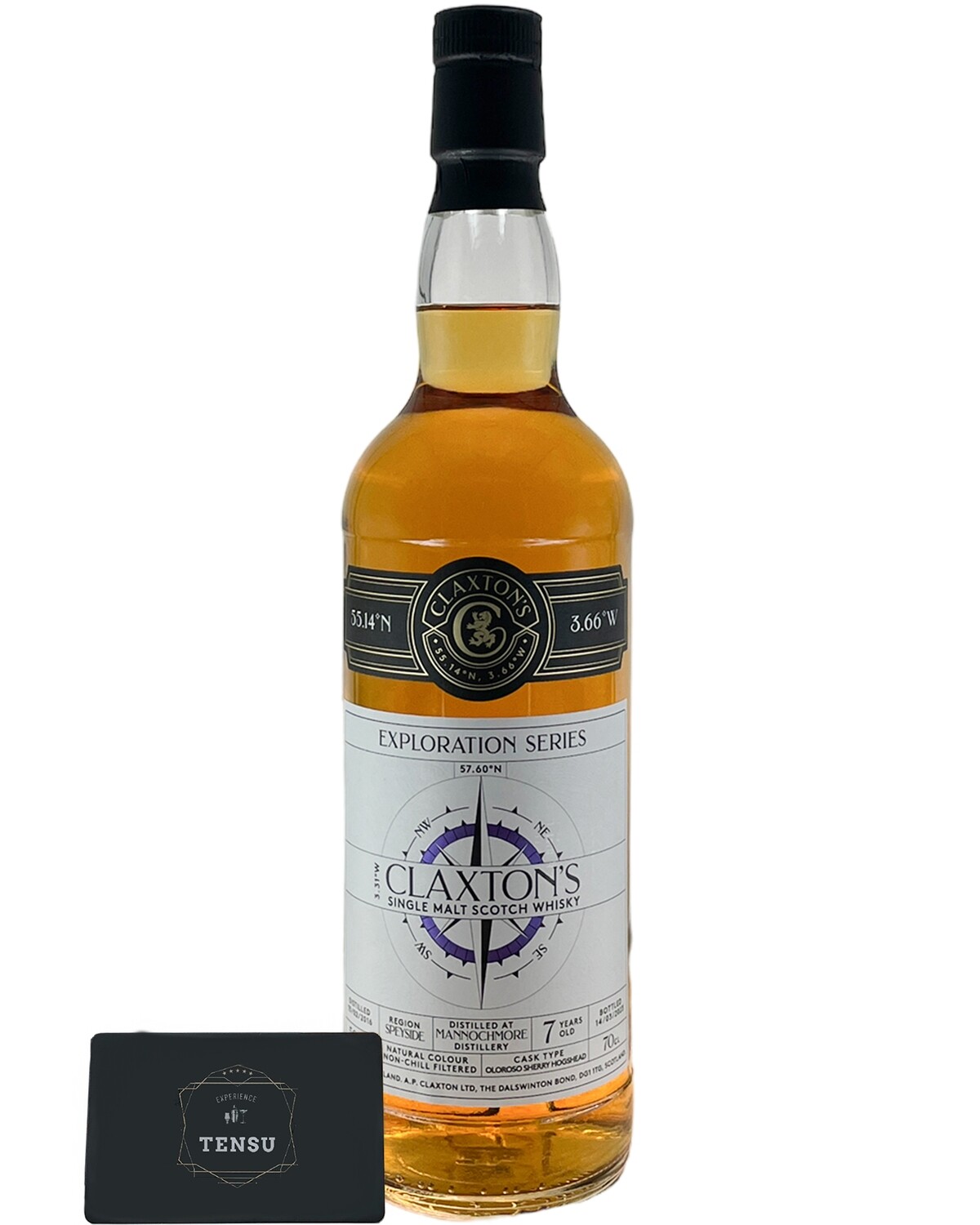 Mannochmore 7Y - Exploration Series (2016-2023) Oloroso Hogshead 50.0 &quot;Claxton&#39;s&quot;