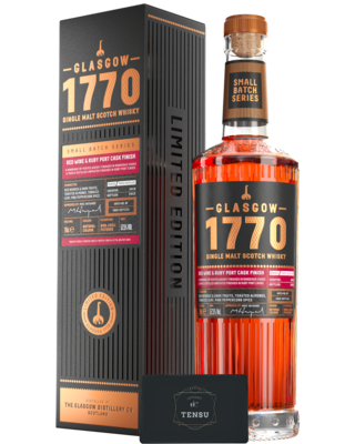 Glasgow Distillery 1770 Single Malt (2018-2022) Red Wine &amp; Ruby Port 57.5 SBS &quot;OB&quot;