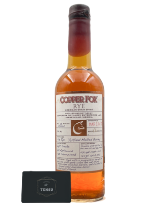 Copper Fox Rye 1Y -American Grain Spirit- 45.0% (0.70 Liter)