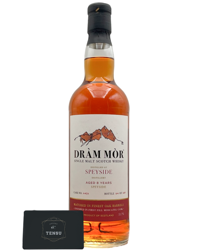 Speyside Distillery 8Y (2014-2023) First Fill Moscatel Finish 51.7 &quot;Dram Mor&quot;