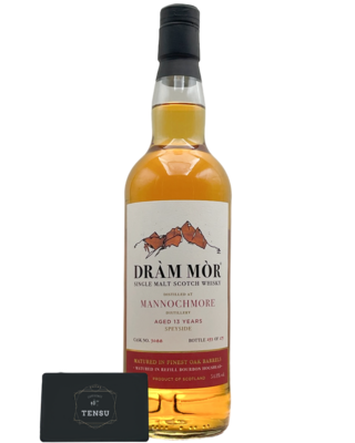 Mannochmore 13Y (2010-2023) Refill Bourbon Hogshead 54.8 &quot;Dram Mor&quot;