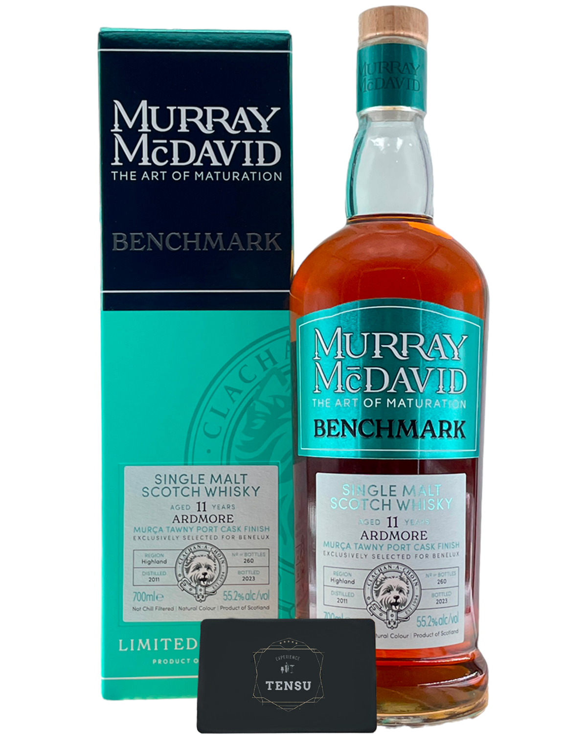 Ardmore 11Y -BENELUX- (2011-2023) Murca Tawny Port Finish BENELUX 55.2 Limited Release - Benchmark "Murray McDavid"