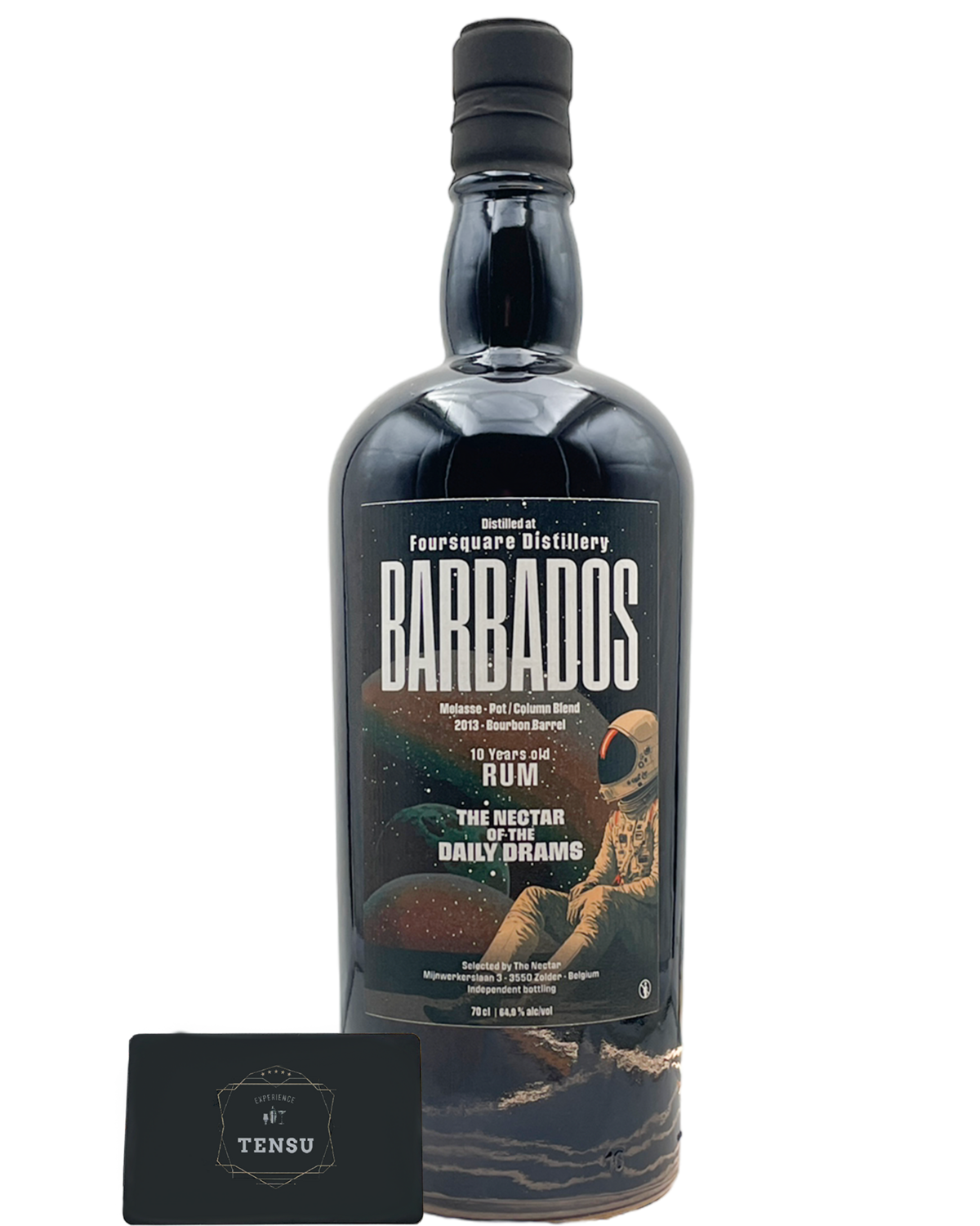 Barbados Foursquare 10Y (2013-2023) Bourbon Barrel 64.9 Daily Dram &quot;The Nectar&quot;