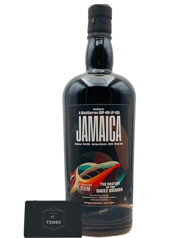 Jamaica 4 Distilleries WP-HD-LP-CDL (2020-2023) Virgin Oak 65.81 Daily Drams &quot;The Nectar&quot;
