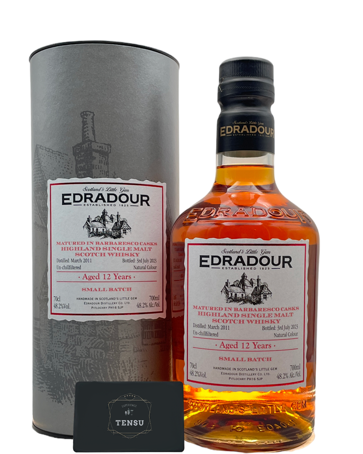 Edradour 12 Years Old (2011-2023) Barbaresco Casks 48.2 Small Batch &quot;OB&quot;