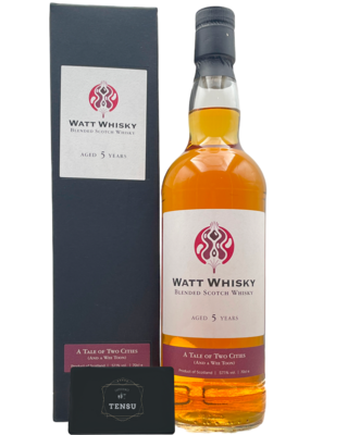 Blended Scotch Whisky 5Y -A Tale of Two Cities- (2023) Refill Butt 57.1 "Watt Whisky"