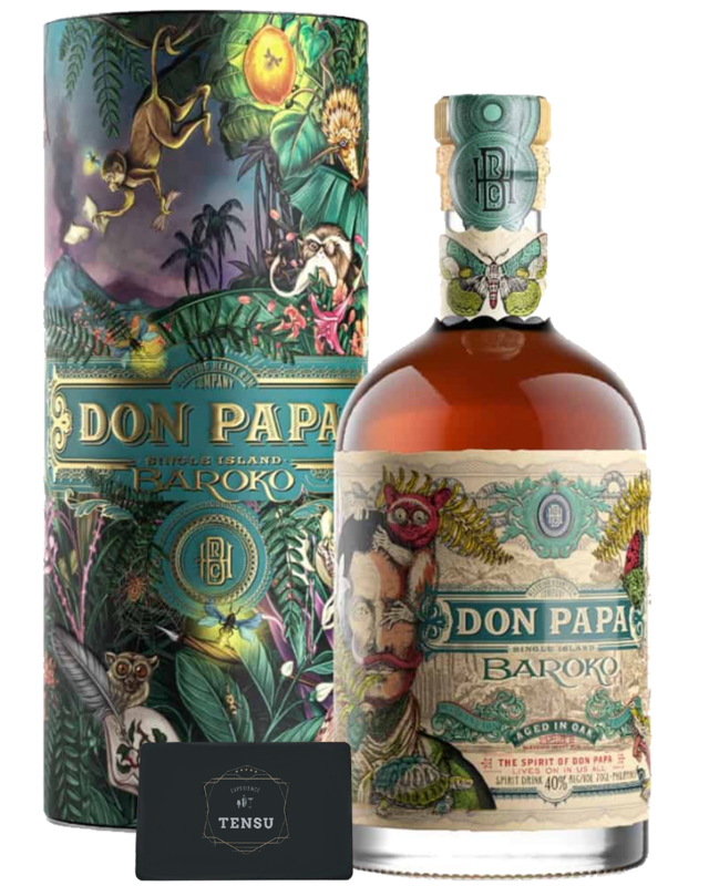 Don Papa Baroko + Giftbox (2023) 40.0 &quot;Bleeding Heart Rum Company&quot;