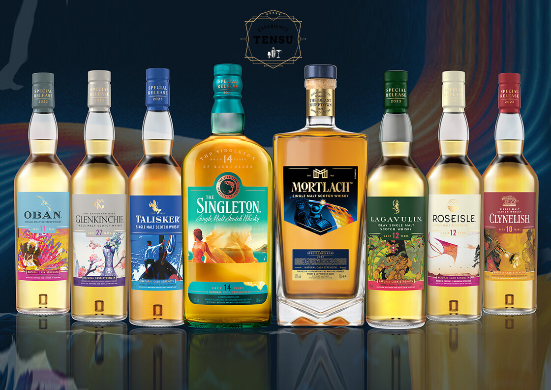 Diageo Special Release 2023 -Spirited Xchange- Full Collection (8x70cl)