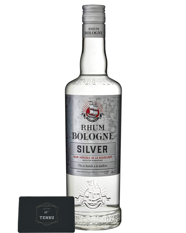 Rhum Bologne Silver -Rhum Agricole de la Guadeloupe- 40.0 &quot;OB&quot;