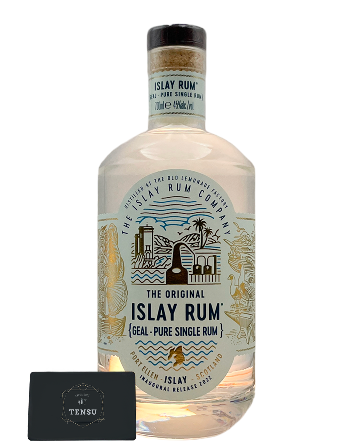 Islay Rum GEAL -Pure Single Rum- Inaugural Release 2022 45.0 "OB"