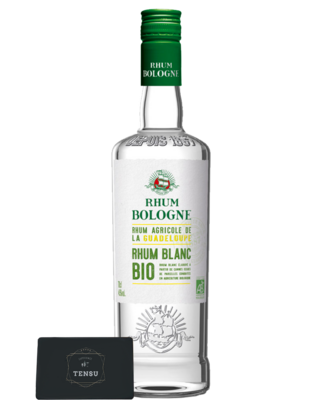 Rhum Bologne Blanc Bio -Rhum Agricole de la Guadeloupe- 45.0 "OB"