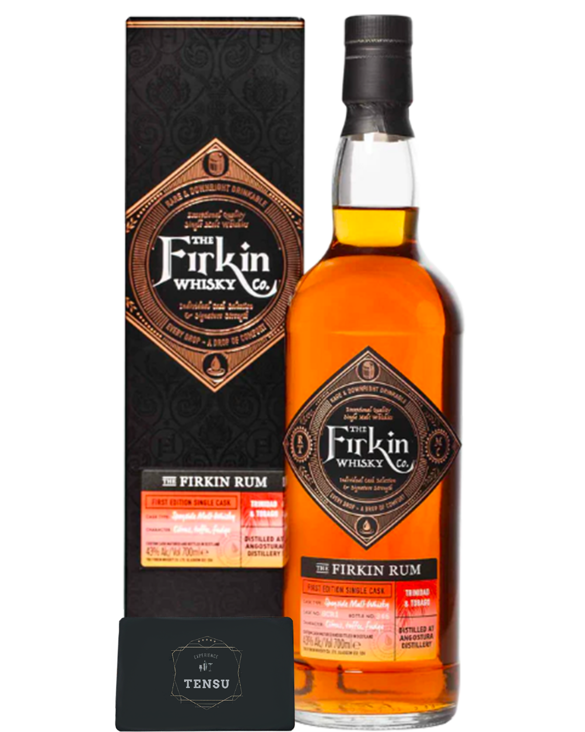 Angostura The Firkin (2009) First Edition Single Cask 43.0 "The Firkin Whisky Company"