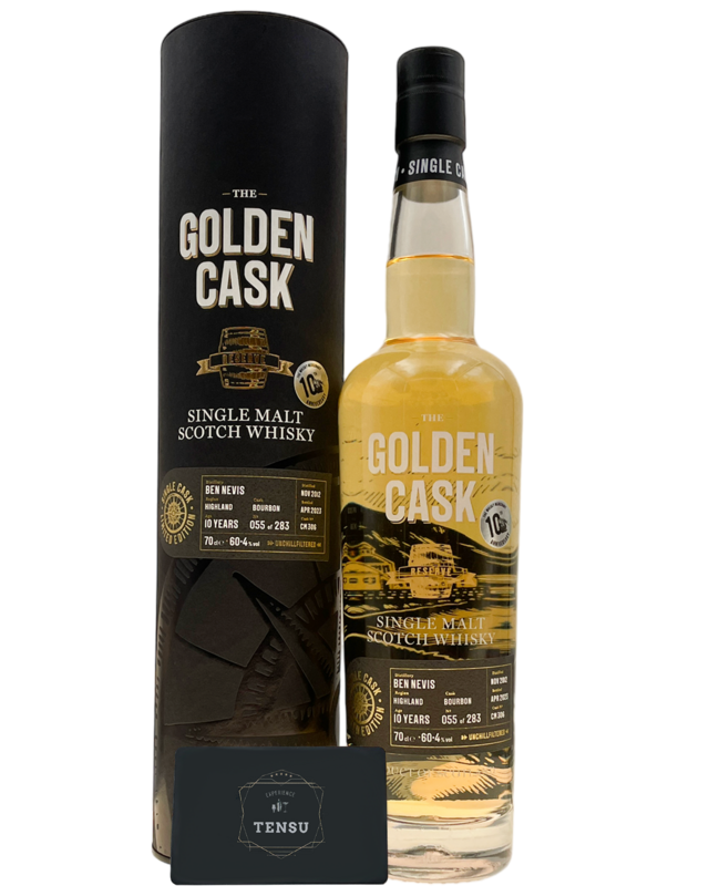 Ben Nevis 10Y (2012-2023) Bourbon Cask 60.4 &quot;Golden Cask&quot;