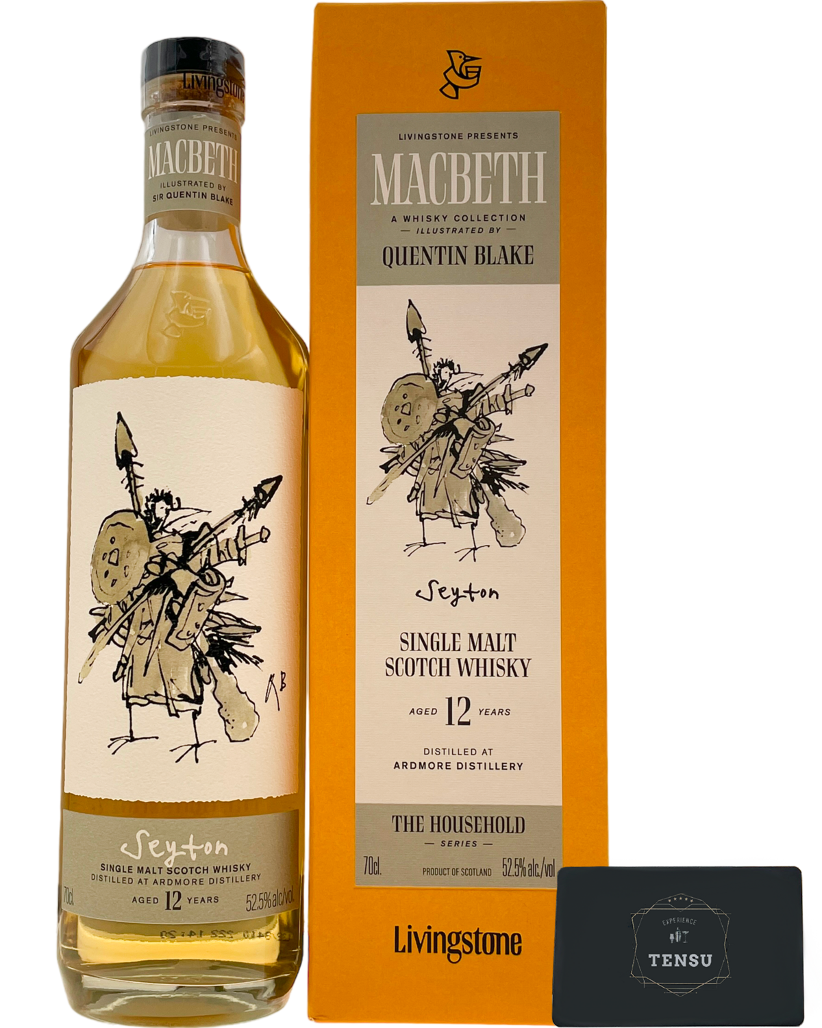Ardmore 12Y Seyton -MACBETH ACT ONE/THE HOUSEHOLD- (2023) 52.5 &quot;Elixir Distillers&quot;