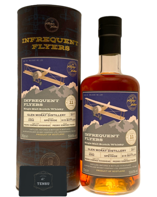 Glen Moray 11Y (2011-2023) PX Hogshead 59.6 N°120 &quot;Infrequent Flyers&quot; AWWC
