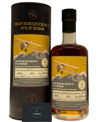 Bunnahabhain 9Y (2013-2023) PX Puncheon 55.7 N°122 "Infrequent Flyers" AWWC
