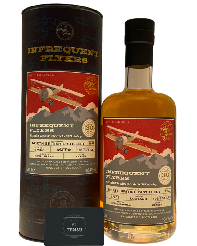 North British 30Y (1992-2023) Refill Barrel 46.4 N°117 &quot;Infrequent Flyers&quot; AWWC