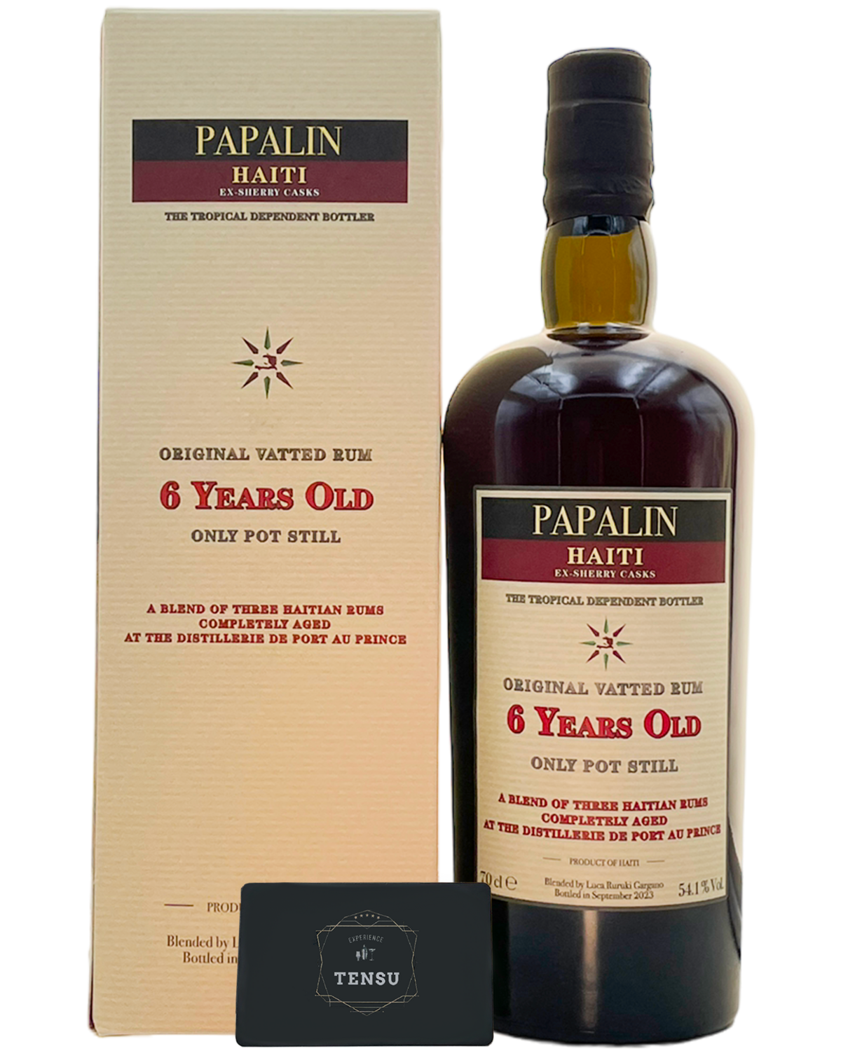 Papalin 6 Years Old (Vatted Rum - Only Pot Still) Ex-Sherry Casks 54.1 "Velier"
