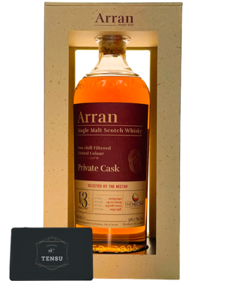 Arran 13 Years Old (2009-2023) 56.7 Private Cask &quot;For the Nectar&quot;