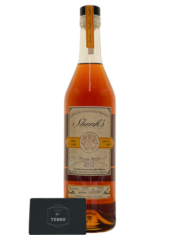 Shenk&#39;s Homestead Kentucky Sour Mash Whiskey (2023) 45.6 &quot;OB&quot;