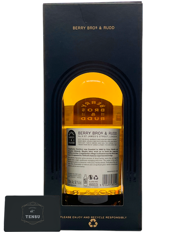 Craigellachie Vintage (2013-2023) SC 58.1 "Berry Bros &amp; Rudd For Tensu Spirits Boutique"