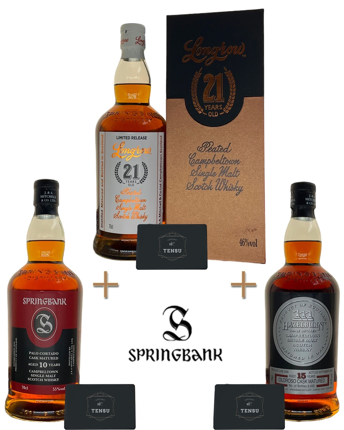 Springbank Distillery - Bottle Pack (3x70CL)