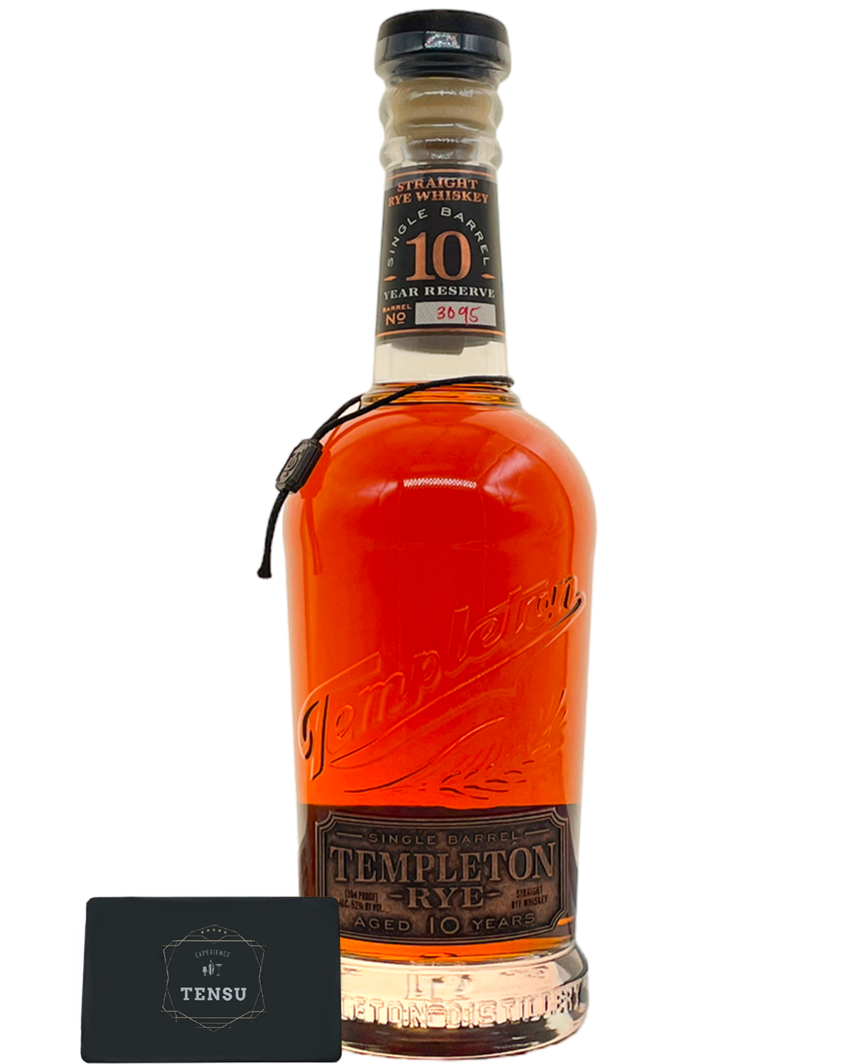 Templeton Straight Rye Whiskey -10Y Single Barrel- (2023) 52.0 "OB"